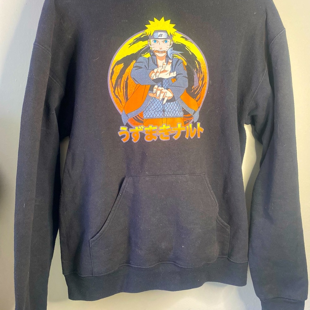 Naruto hoodie 2002-2007 Vintage Sz M